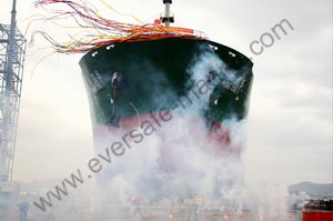 Cargo Ship Airbags Launching